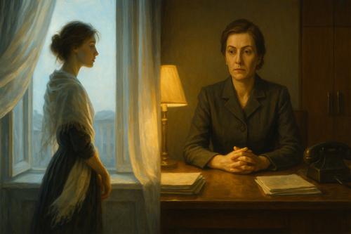 две аглаи иллюстрация