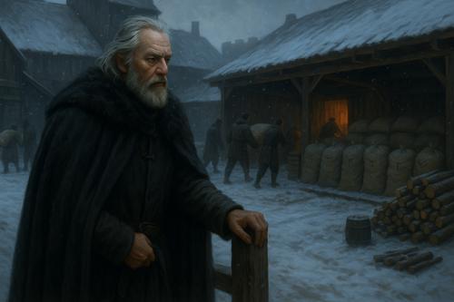 иллюстрация перед вьюгой аларик старк