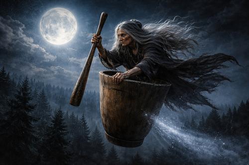 баба яга мифология