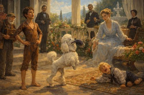 анализ белый пудель