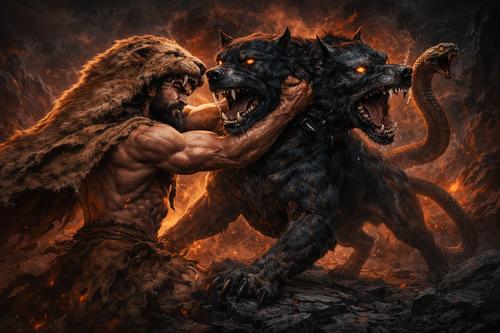 древнегреческая мифология цербер