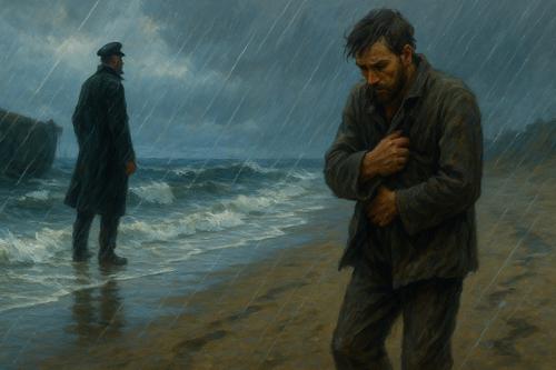 вторая иллюстрация к рассказу челкаш горького