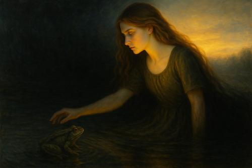 иллюстрация дочь болотного царя андерсен