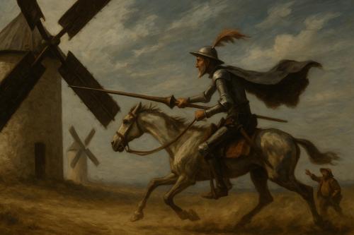 иллюстрация дон кихот