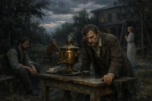 Дядя Ваня первое действие иллюстрация