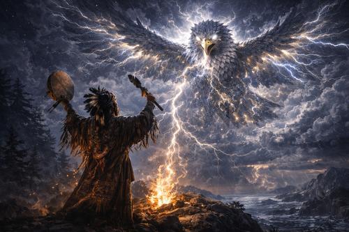 громовая птица легенда