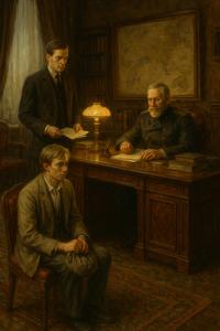 иллюстрация «Идиот». Часть первая, глава III