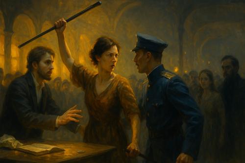 иллюстрация к второй главе третьей части идиота