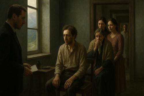 иллюстрация к двенадцатой главе четвёртой части идиота