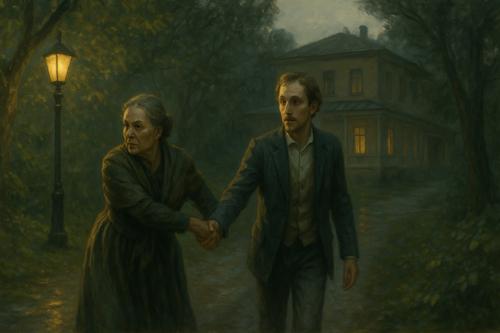 иллюстрация к двенадцатой главе второй части идиота