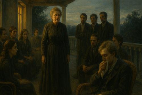 иллюстрация к девятой главе второй части идиота