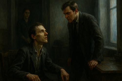 иллюстрация к второй главе четвёртой части идиота