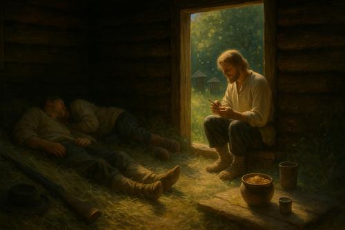 первая иллюстрация к рассказу тургенева хорь и калиныч