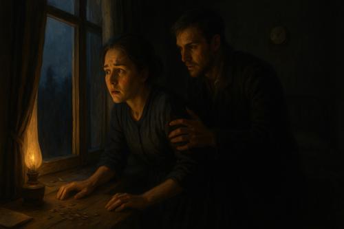 иллюстрация к третьей главе леди макбет мценского уезда