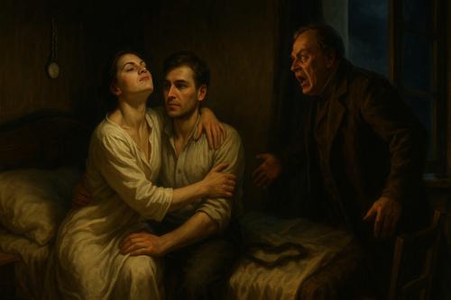 иллюстрация к краткому содержанию седьмой главы леди макбет мценского уезда