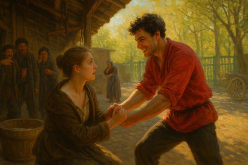 иллюстрация к второй главе леди макбет мценского уезда