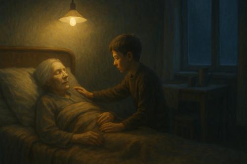 иллюстрация к рецензии на рассказ бориса екимова ночь исцеления