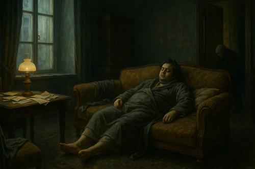 иллюстрация к роману обломов гончарова