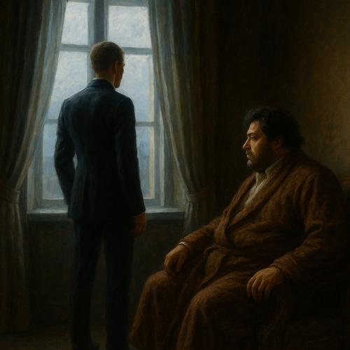 вторая иллюстрация к роману гончарова обломов