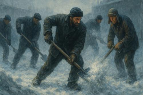 иллюстрация к повести один день ивана денисовича