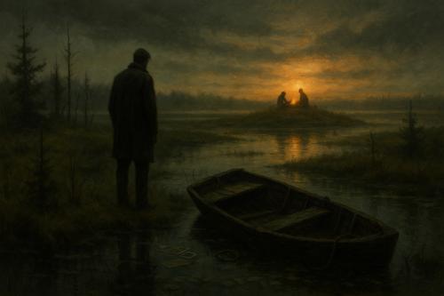 вторая иллюстрация к рассказу толстого подкидные дураки