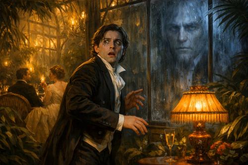 портрет дориана грея иллюстрация к семнадцатой главе