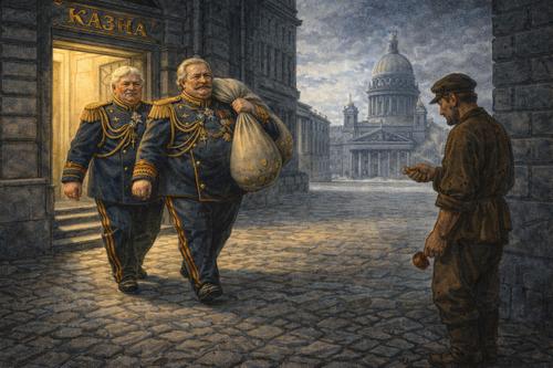 Иллюстрация к анализу повести о том как мужик прокормил генералов