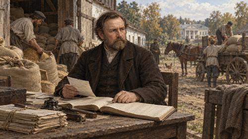 приказчик соколов анна каренина