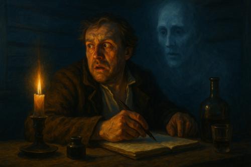 иллюстрация к повести сказка о мёртвом теле, неизвестно кому принадлежащем