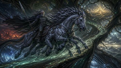 слейпнир скандинавская мифология