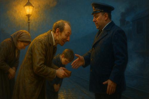 иллюстрация к рассказу толстый и тонкий чехова