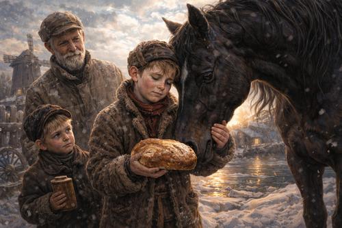 паустовский теплый хлеб анализ