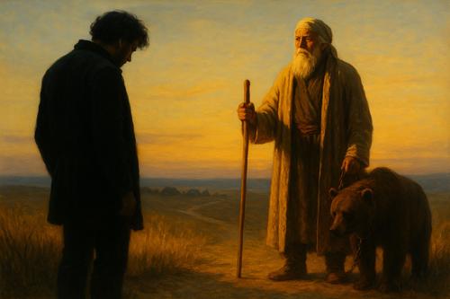 вторая иллюстрация к поэме пушкина цыганы