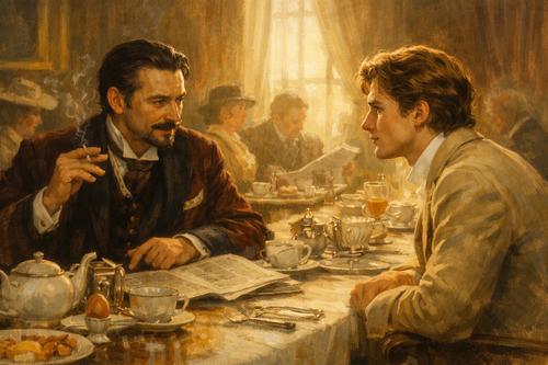 портрет дориана грея светский салон