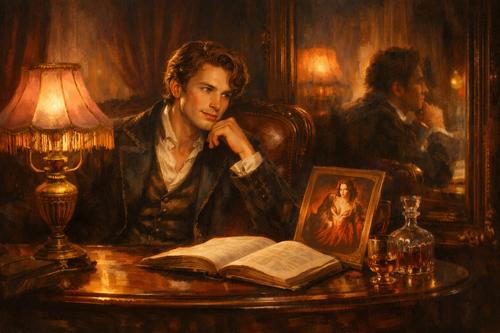 портрет дориана грея иллюстрация к четвёртой главе