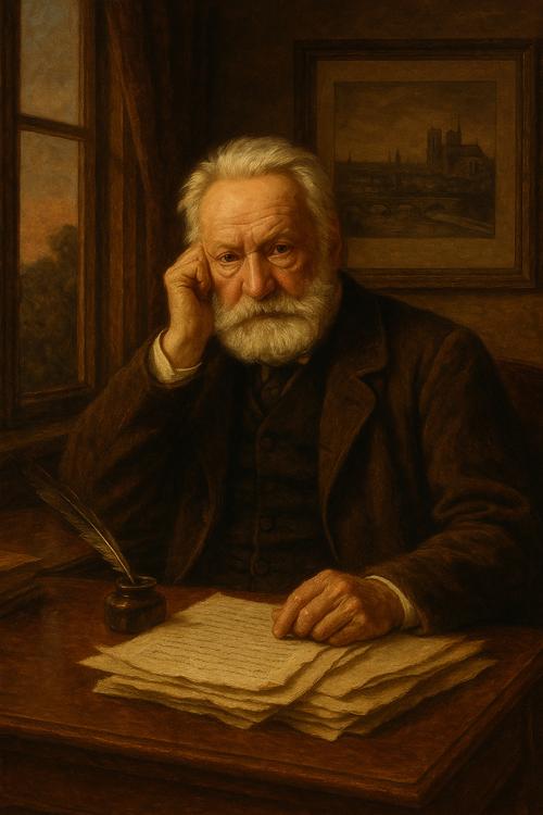 портрет виктора мари гюго