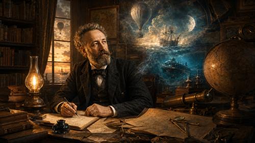 жюль верн биография