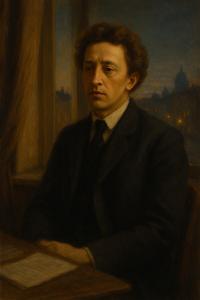 Портрет автора Александр Александрович Блок 