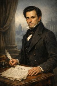 Портрет автора Кондратий Фёдорович Рылеев