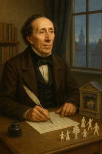 Портрет автора Ханс Кристиан Андерсен