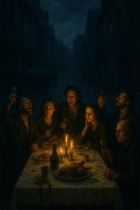 Обложка книги Пир во время чумы