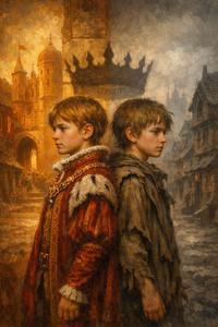 Обложка книги Принц и нищий