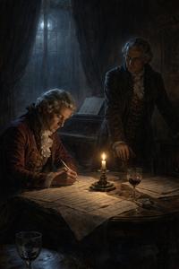 Обложка книги Моцарт и Сальери