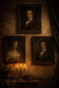 Обложка книги Три портрета